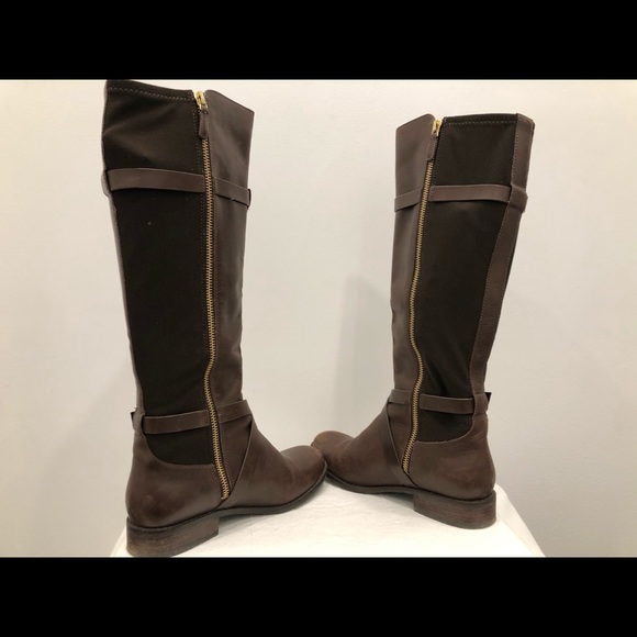 Cole Haan Dark Brown Leather Boots - Picture 7 of 7